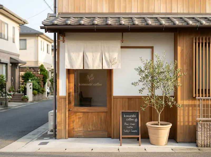 komorebi coffee 外観
