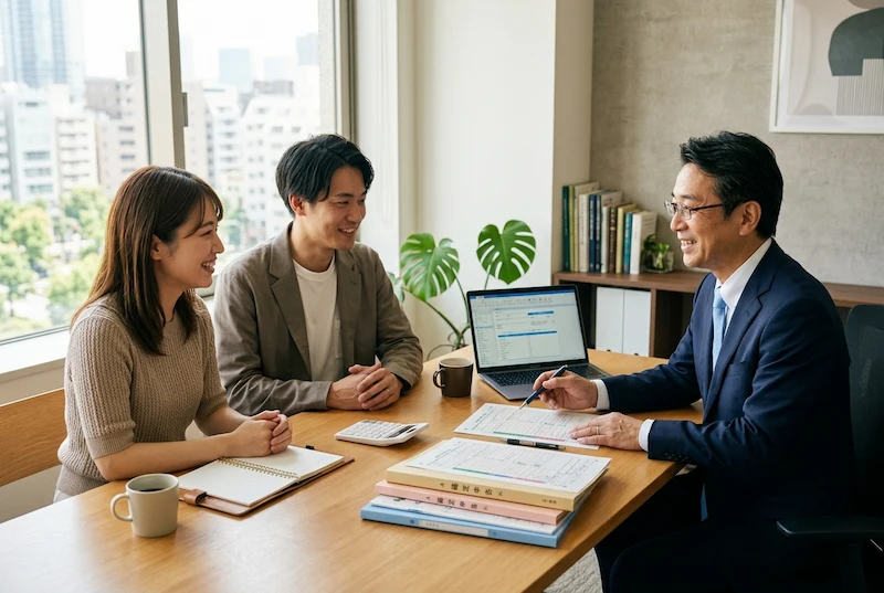 お客様との面談風景